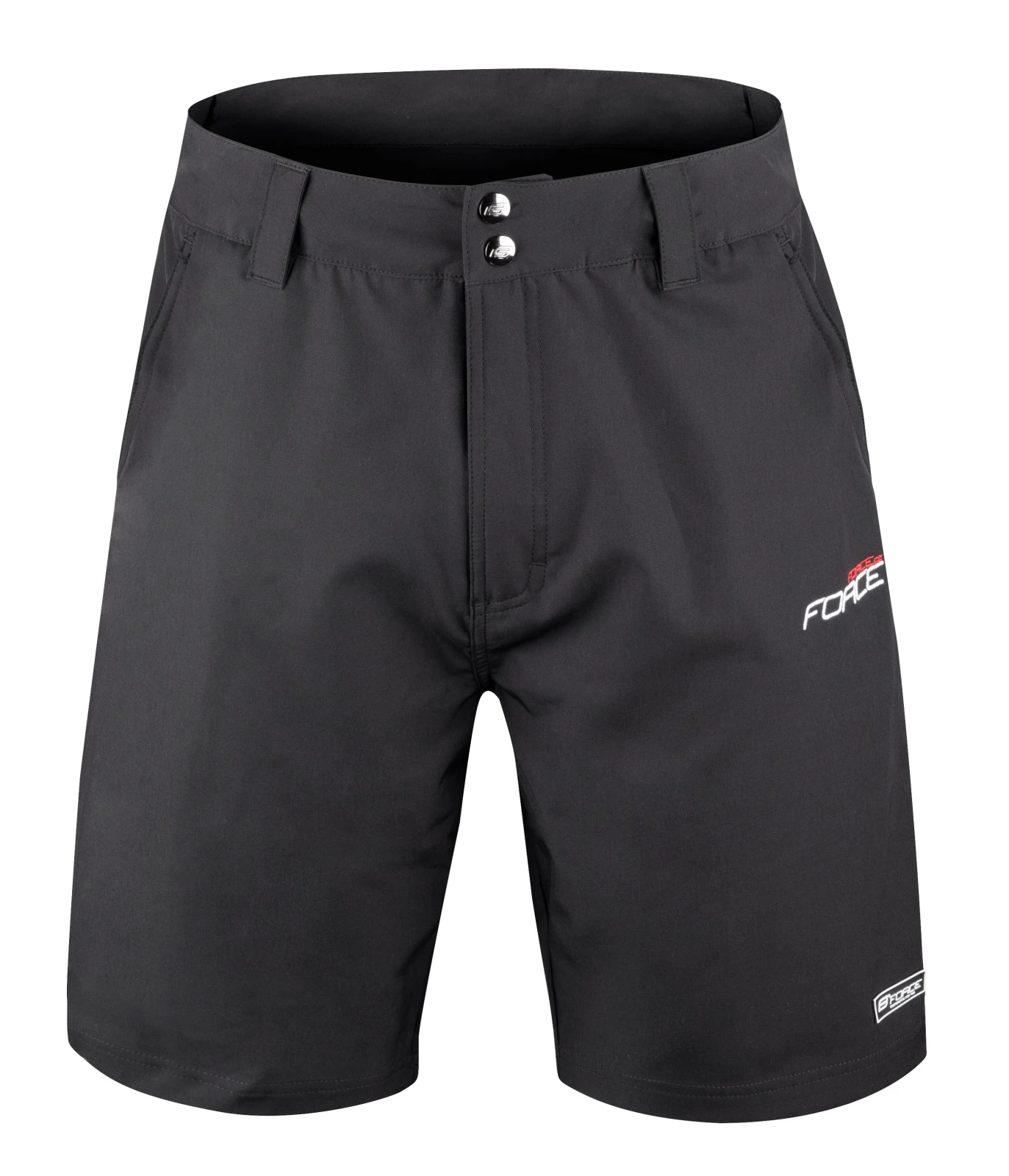 Pantaloni scurti Force Blade MTB, fara bazon, Negru, M Negru, M - 108731