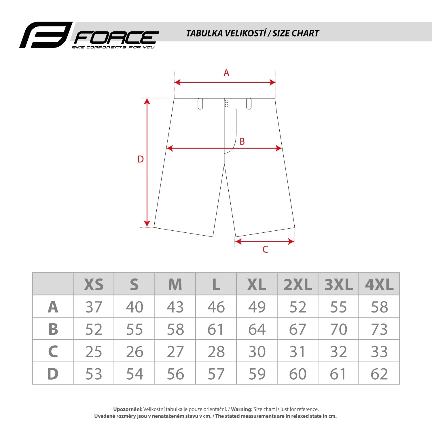 5. Pantaloni Scurti Force Rebel MTB Negri XXL XXL, Negru