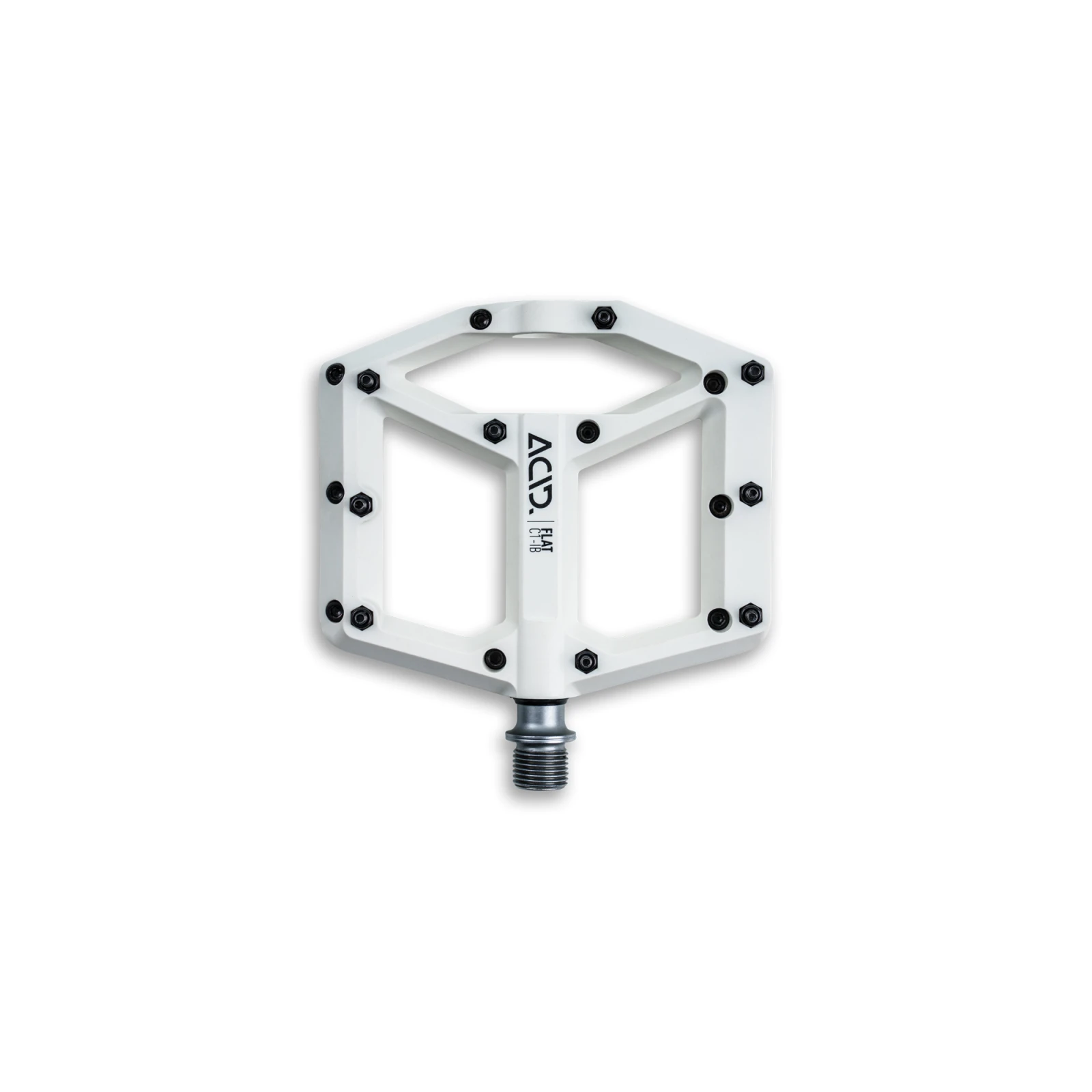 3. Pedale Acid Flat C1-IB White Alb