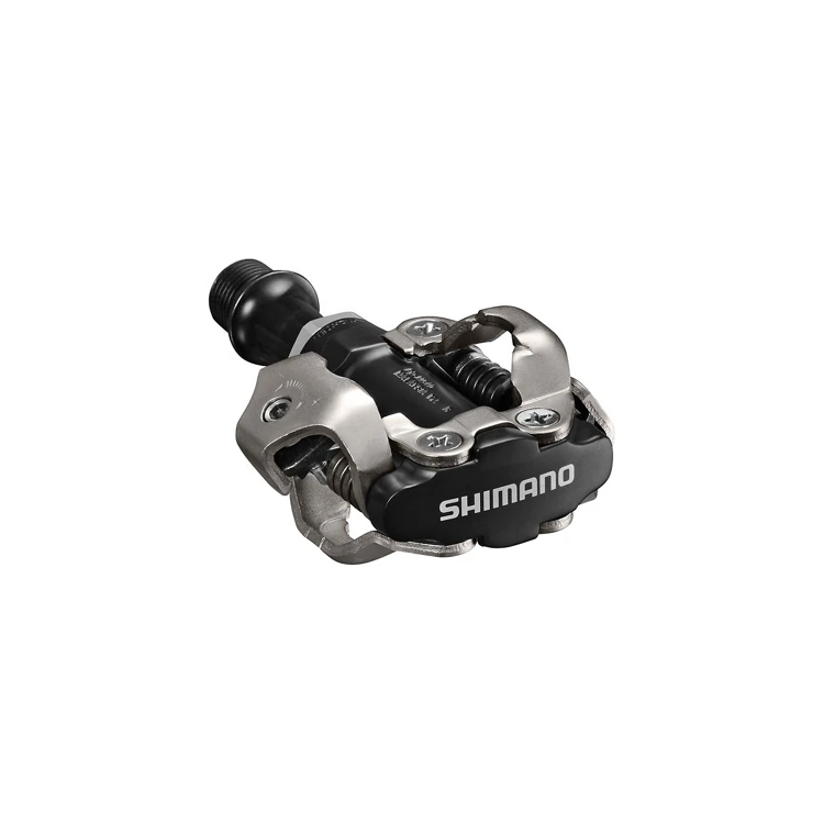 Pedale automate Shimano PD-M540, SPD, placute SM-SH51, fara catadioptru, Negru Negru - 141101