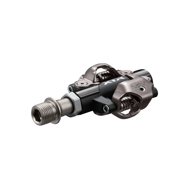 3. Pedale automate Shimano XTR PD-M9200, SPD, placute SM-SH51, fara catadioptru, Negru Ax standard