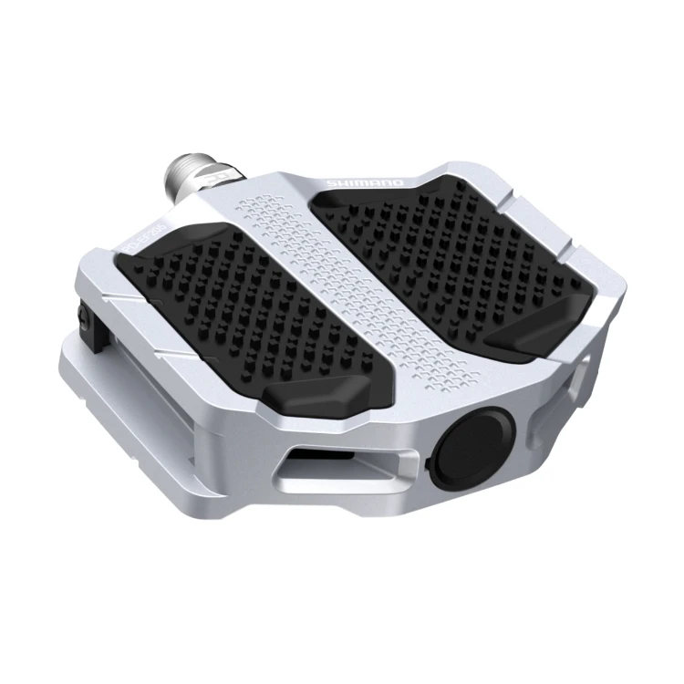 Pedale platforma Shimano PD-EF205, fara catadioptru, Argintiu Argintiu/Negru - 141091