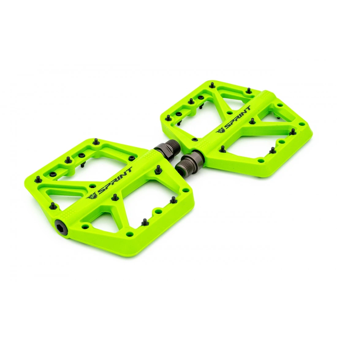 2. Pedale Sprint Policarbonat verde neon Verde fluo