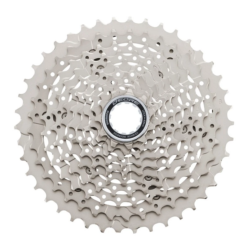 1. Caseta de pinioane Shimano Deore CS-M4100-10, 10 viteze, 11-42T 11-42T