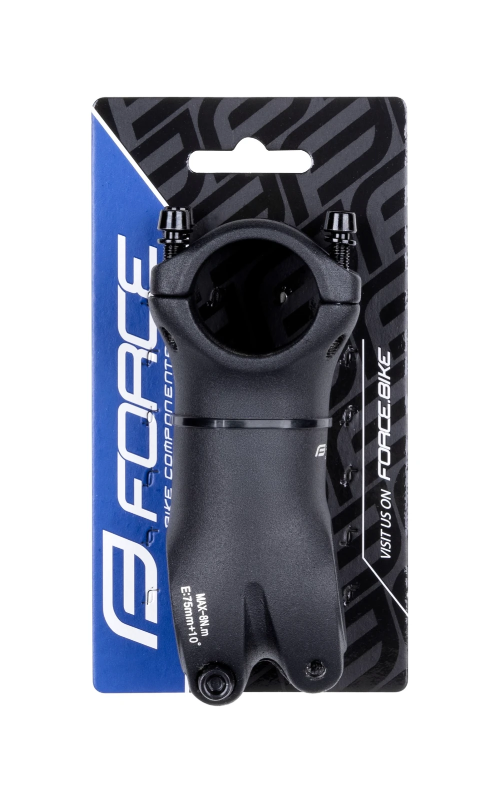 4. Pipa Force Basic 4.2 31.8 75mm negru mat 75mm