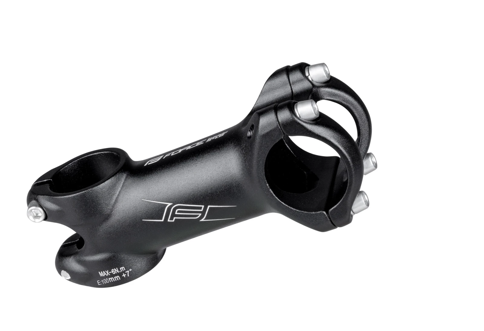 1. Pipa Force Basic 4.6 31.8 100mm negru mat 100mm
