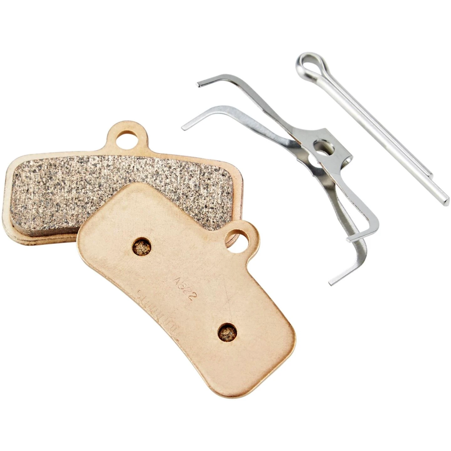 1. Placute frana Shimano D02S-MX, metalice