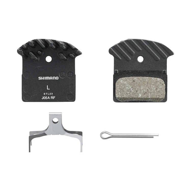 3. Placute frana Shimano J05A-RF, resin, cu radioator