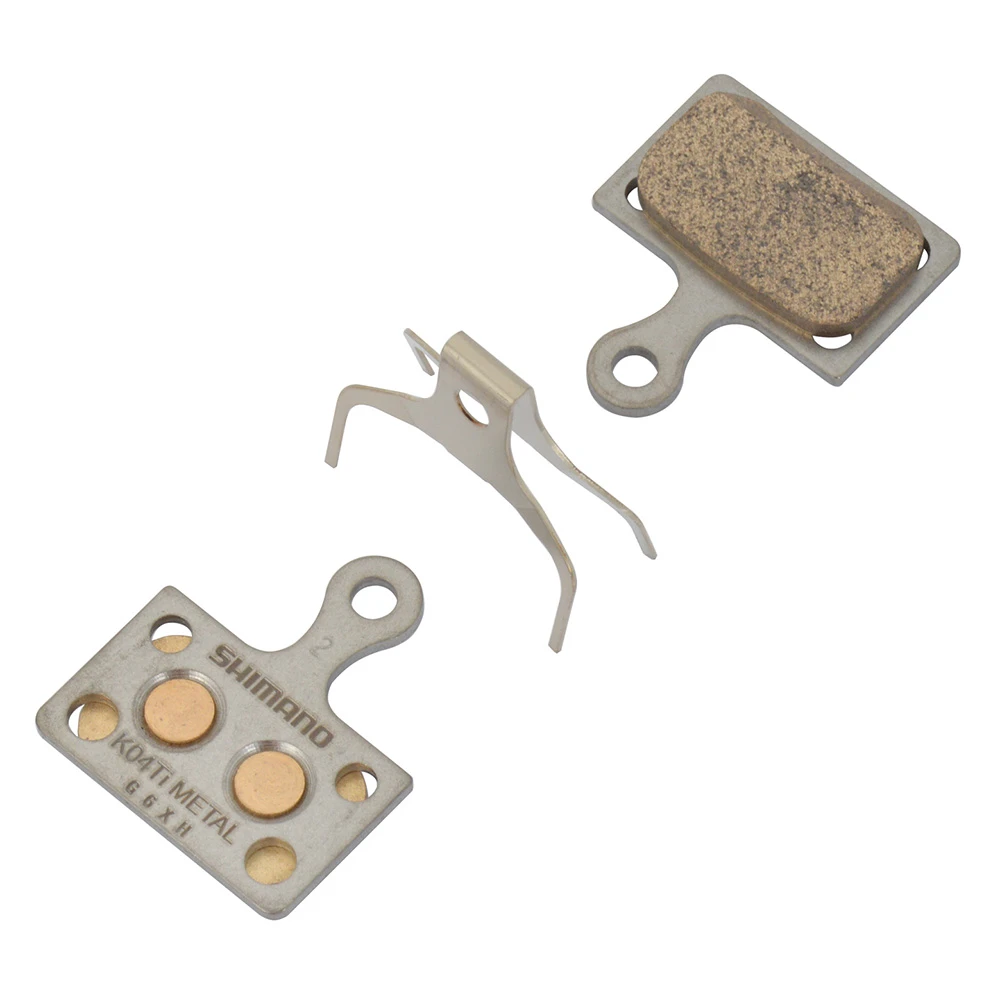 1. Placute frana Shimano K04Ti-MX, metalice