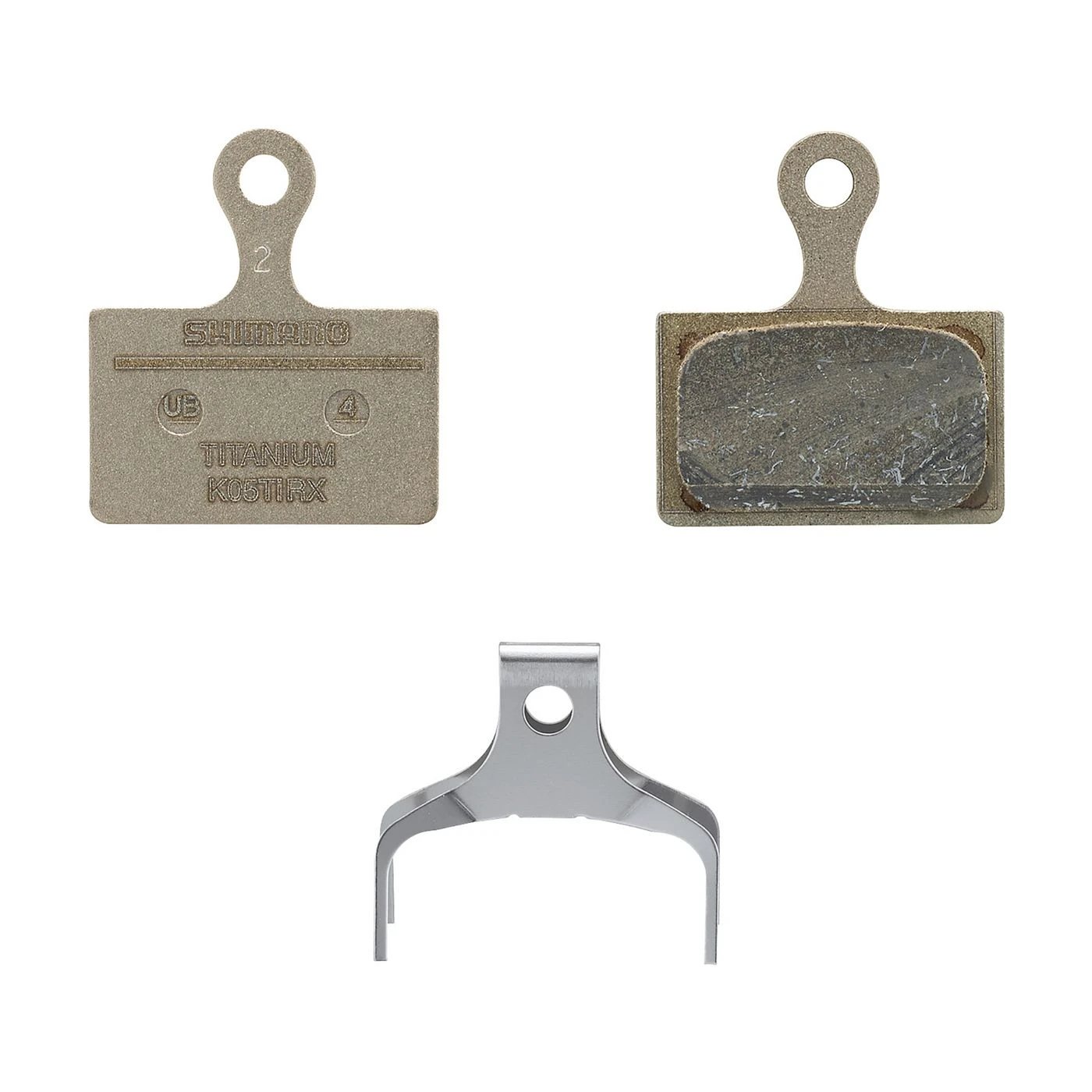 2. Placute frana Shimano K05Ti-RX, resin
