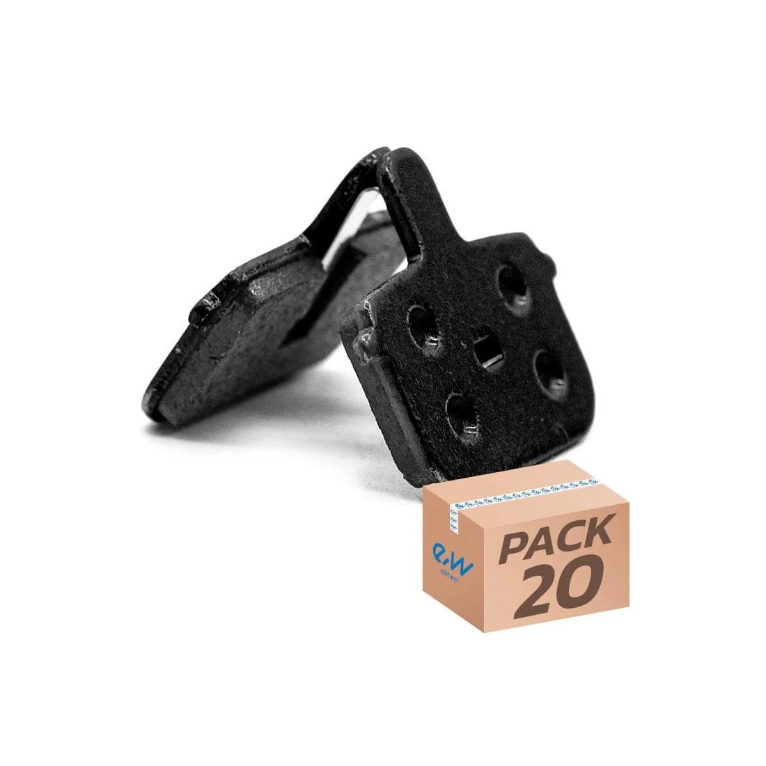 1. Placute frana trotineta Ewheel RT001-R resin rectangulare