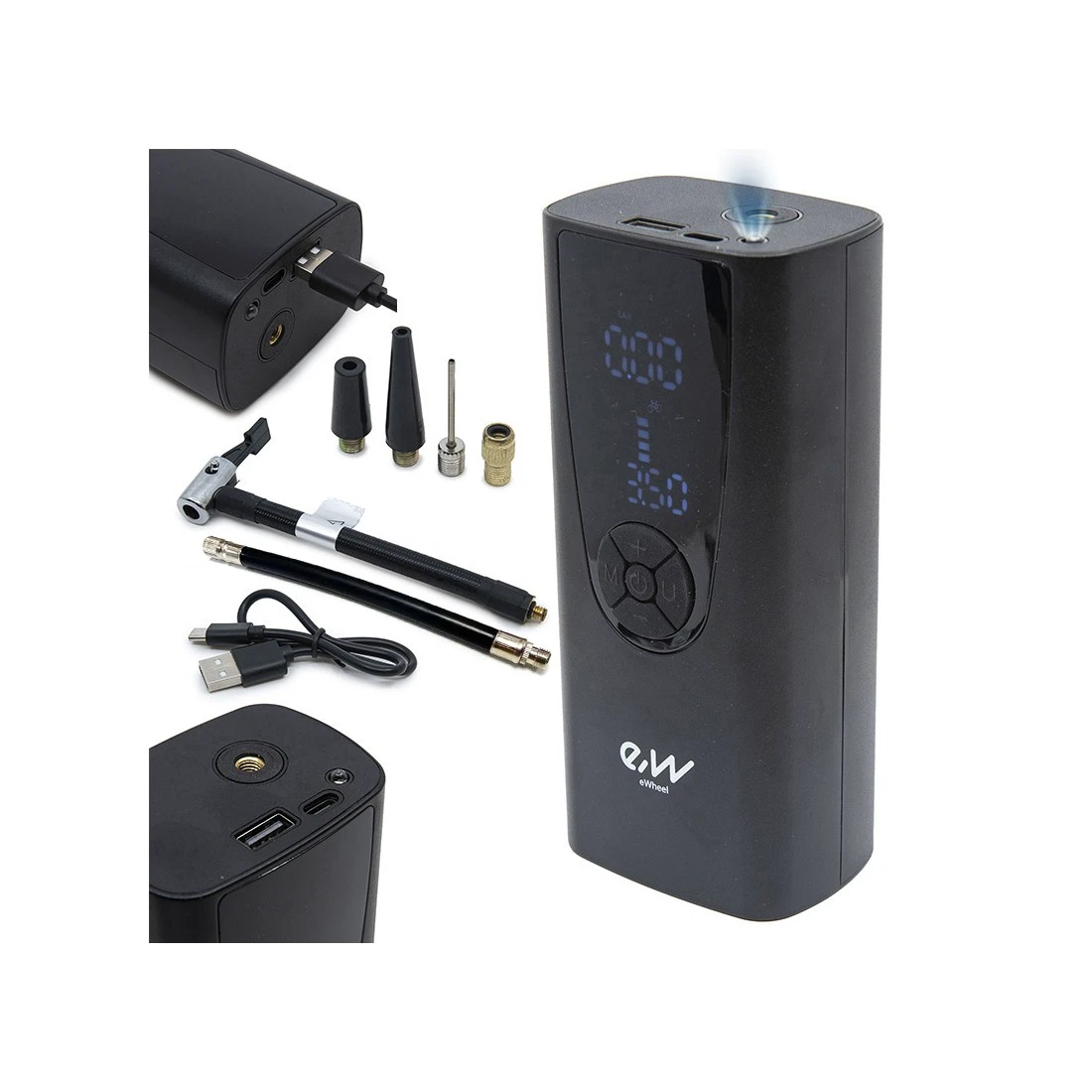 1. Pompa Electrica E-Wheel pentru trotinete