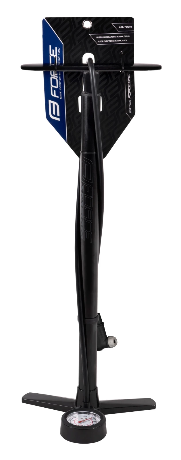 3. Pompa podea Force Magna 2.0 11 bar neagra