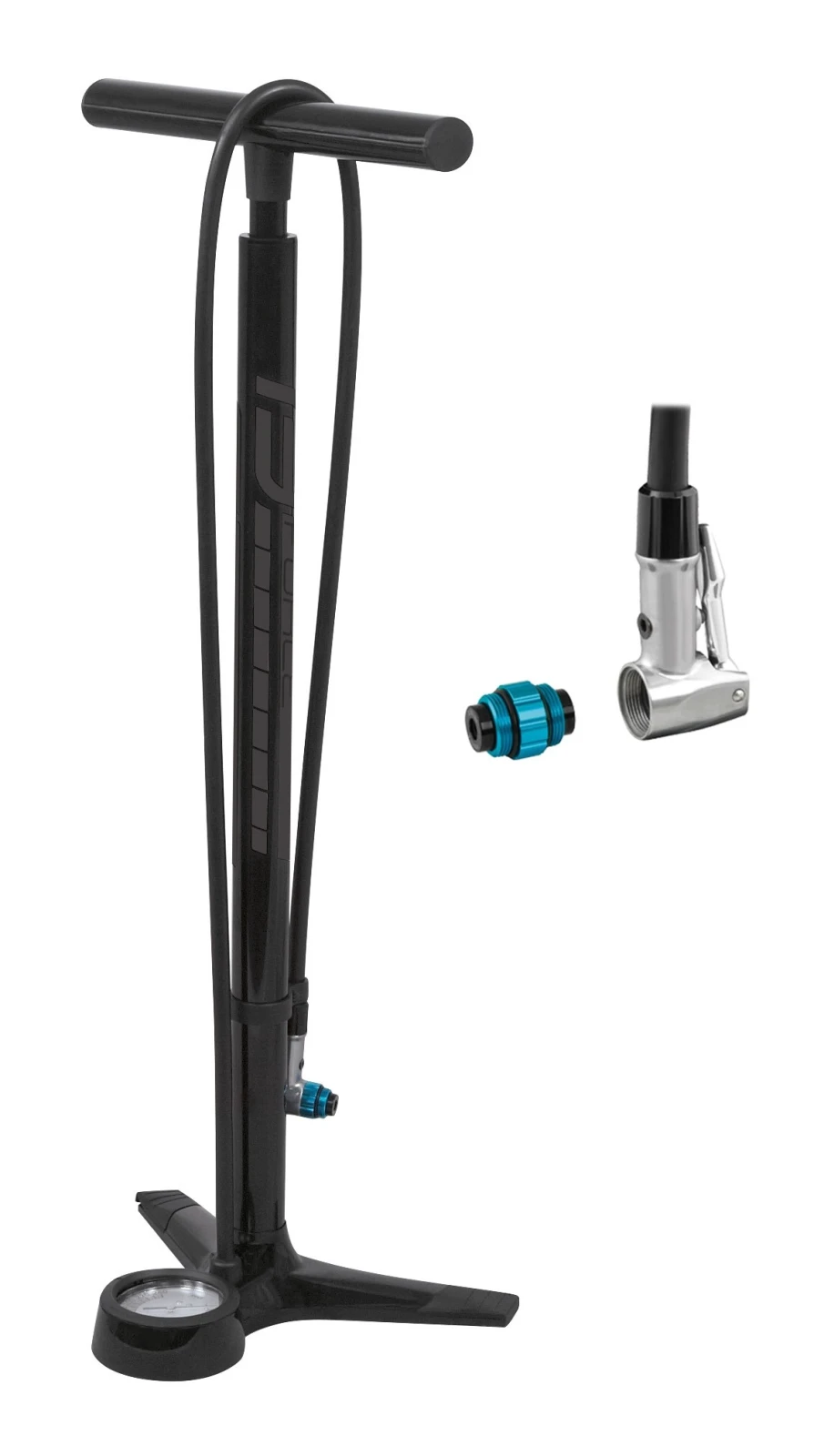 1. Pompa podea Force Workshop Al, 16.5 bar, neagra