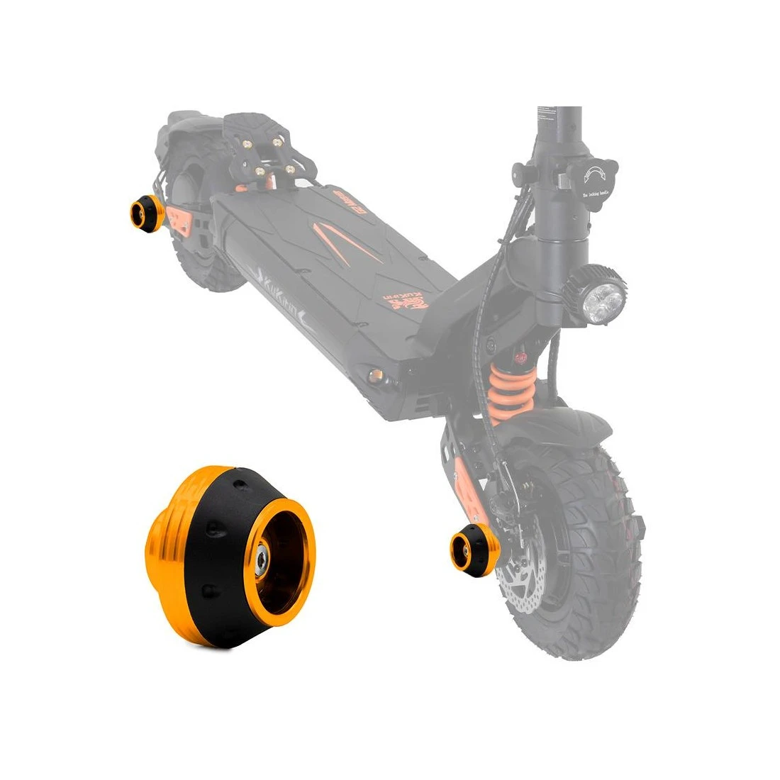 8. Protectii anti-cadere pentru trotinete EWTB-003 aurii Auriu