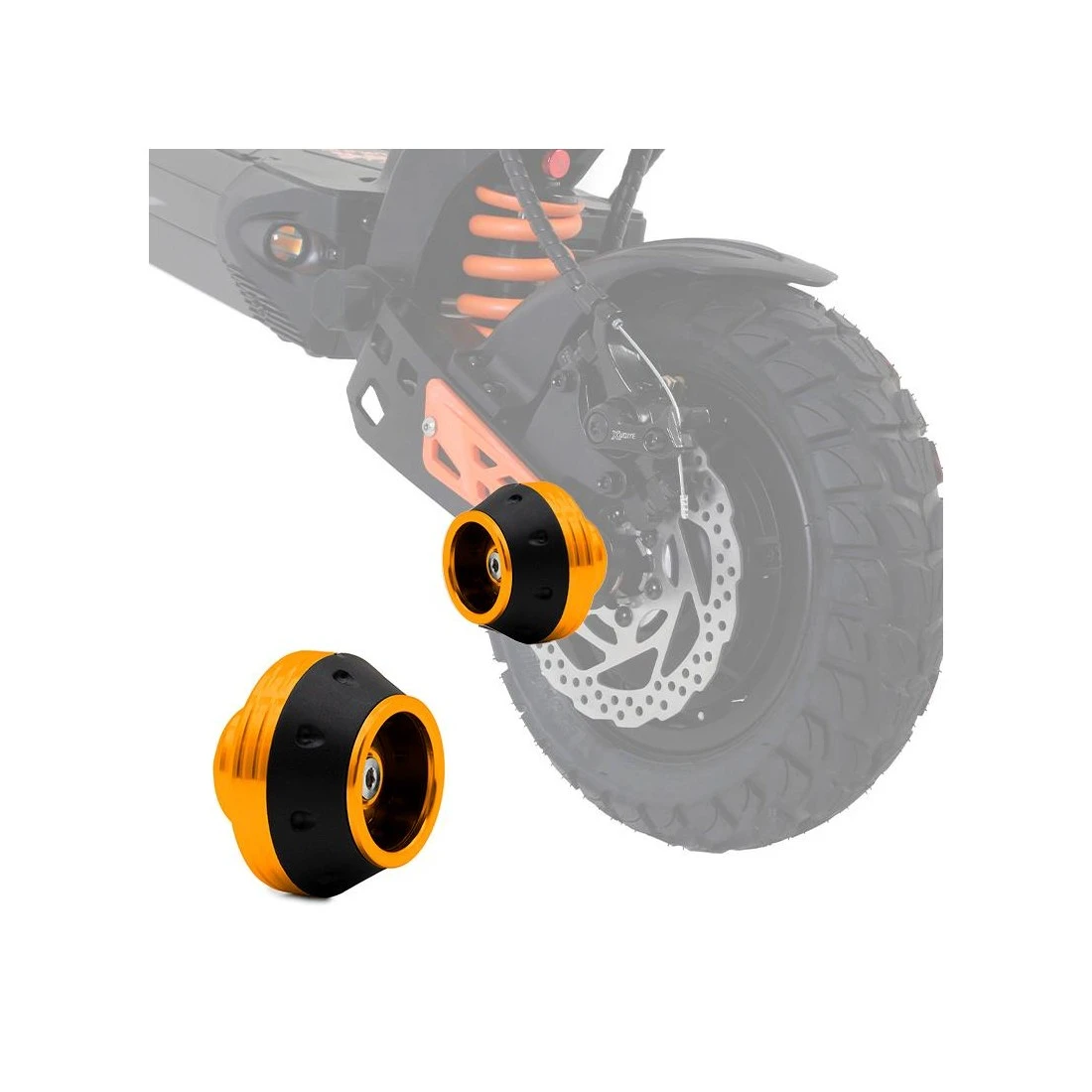 9. Protectii anti-cadere pentru trotinete EWTB-003 aurii Auriu