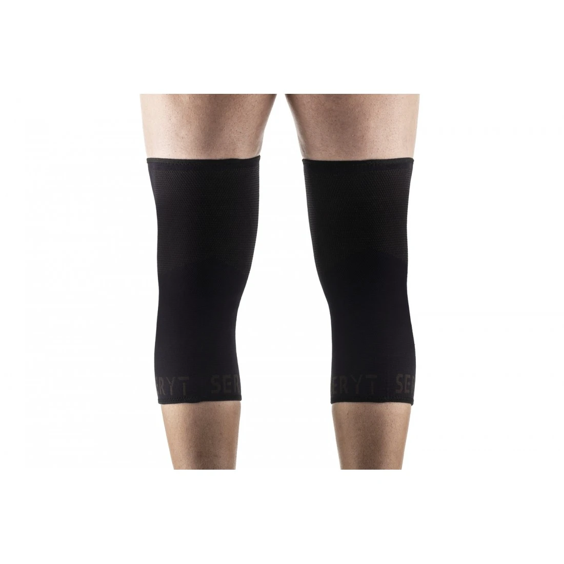 6. Protectii genunchi Seryt Alps Black S S, Negru