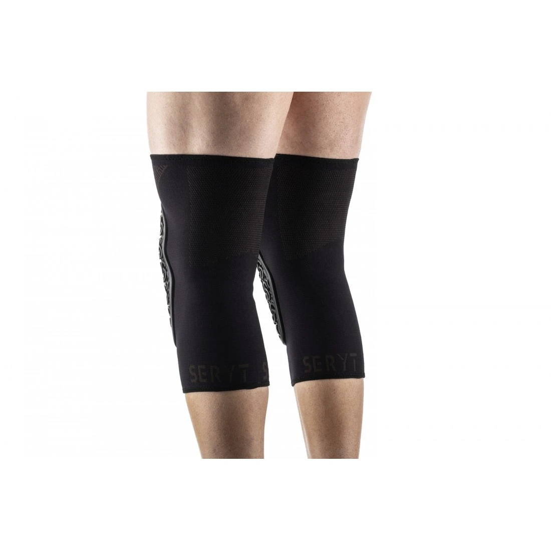 7. Protectii genunchi Seryt Alps Black S S, Negru