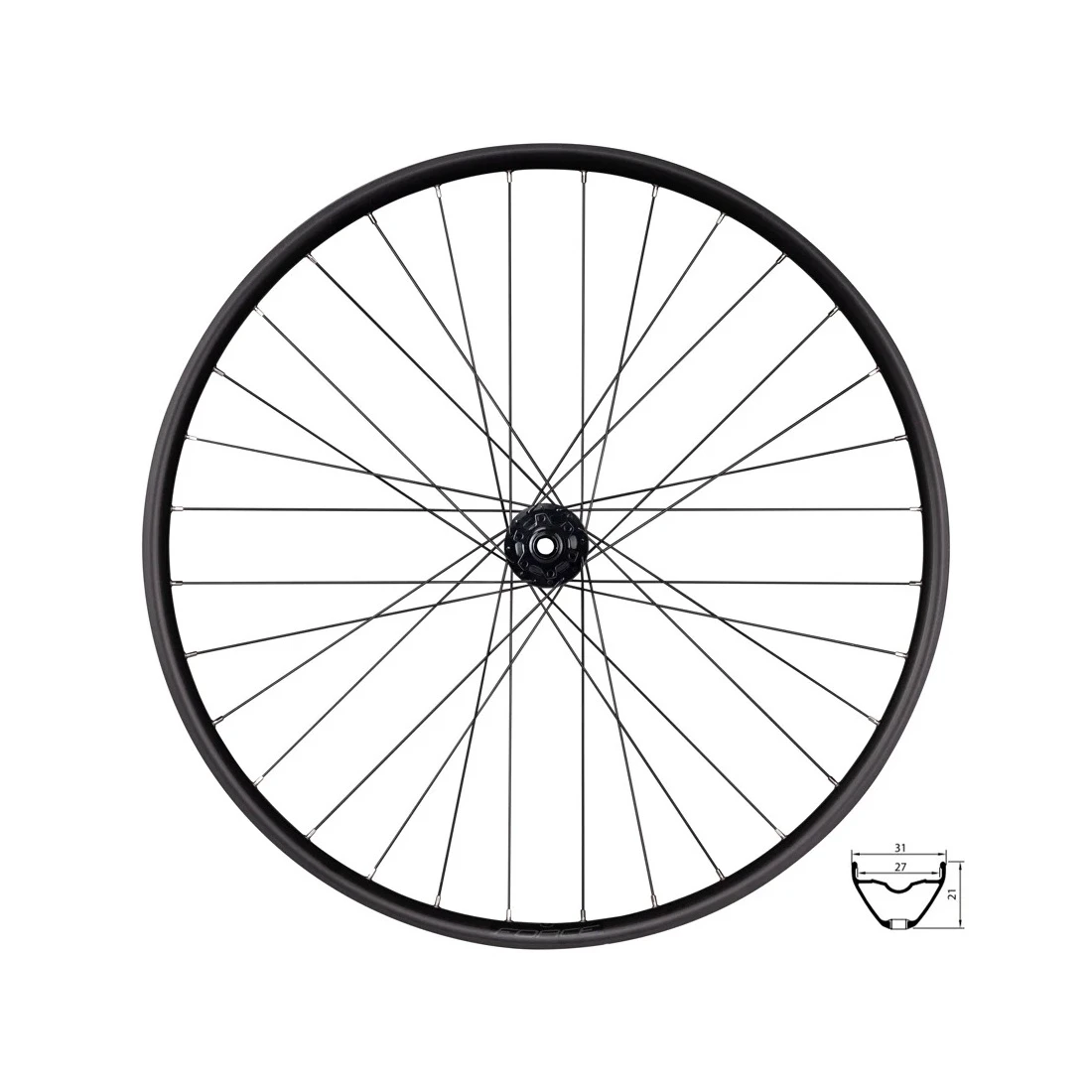 2. Roata fata Force XC 622x27 F804385-6D 15 110 32H