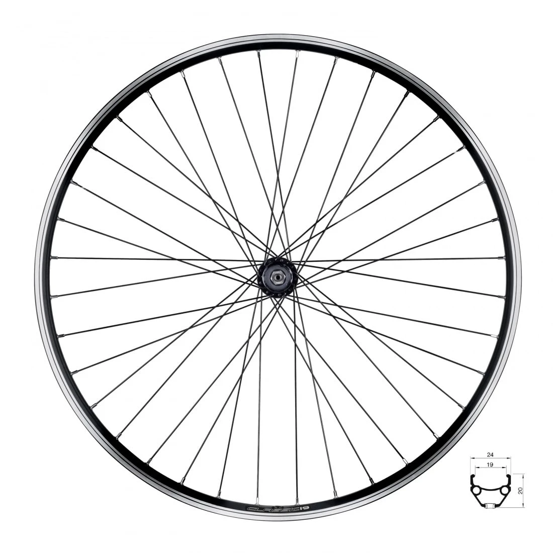 2. Roata spate Force CLASSIC 559x19 V F804321 36H