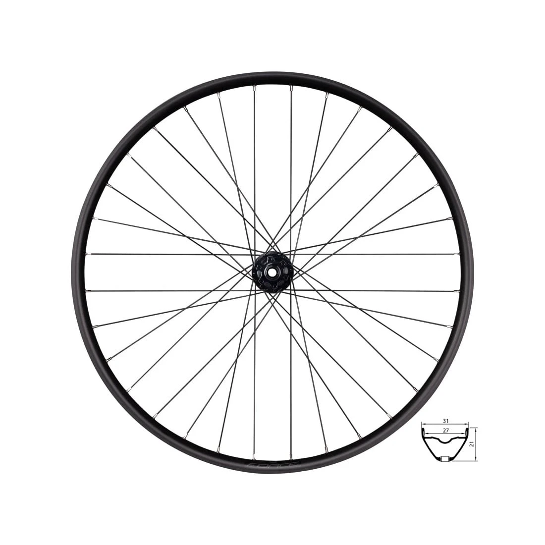 1. Roata spate Force XC 622x27 F804393-6D 12 142 32H