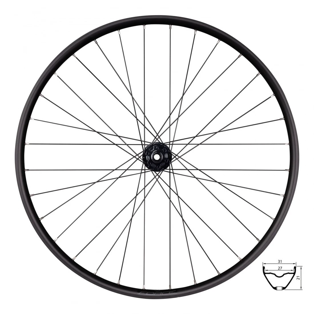 1. Roata spate Force XC 622x27 F804394-6D 12 148 32H