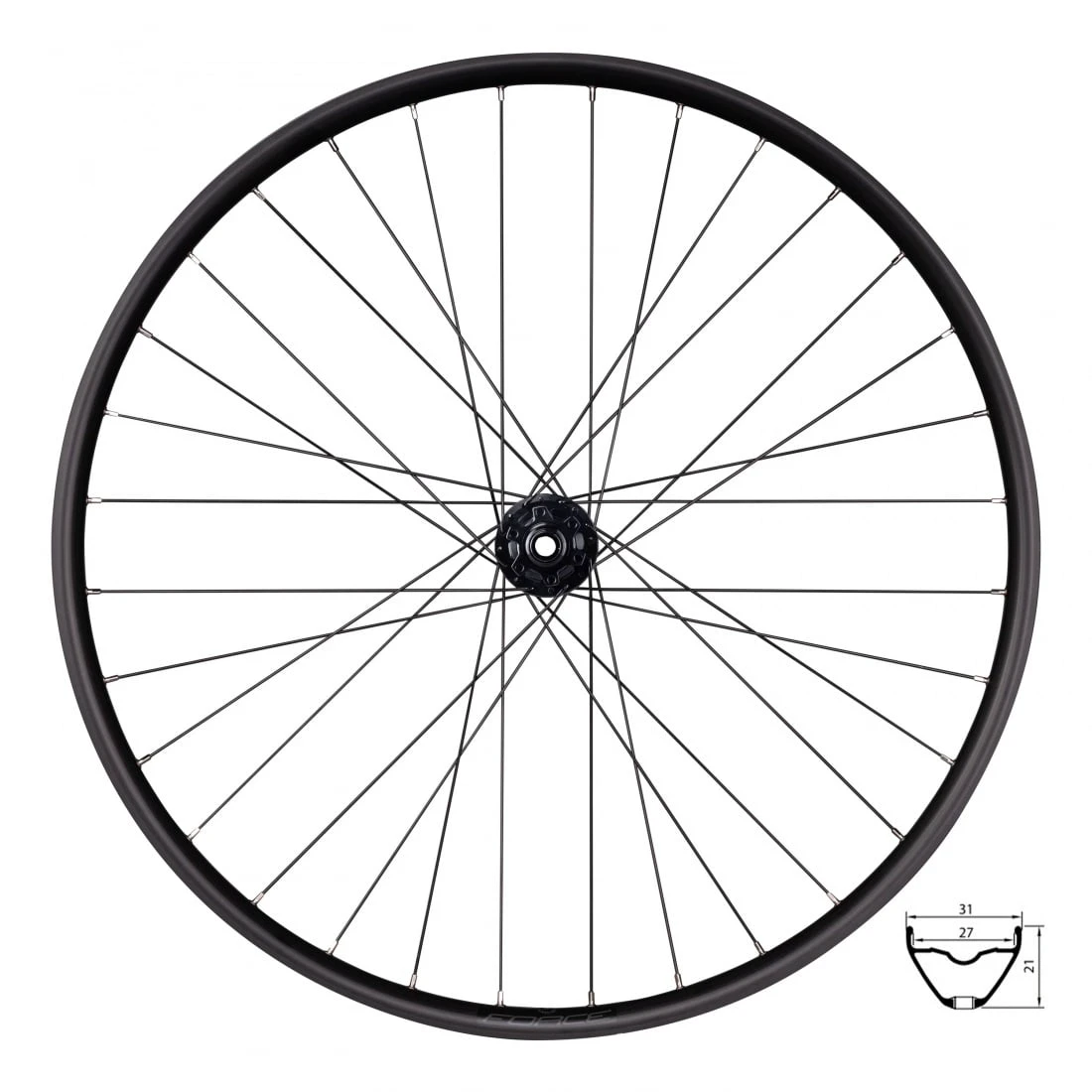 1. Roata spate Force XC 622x27 F804397MS-6D 12 148 32H