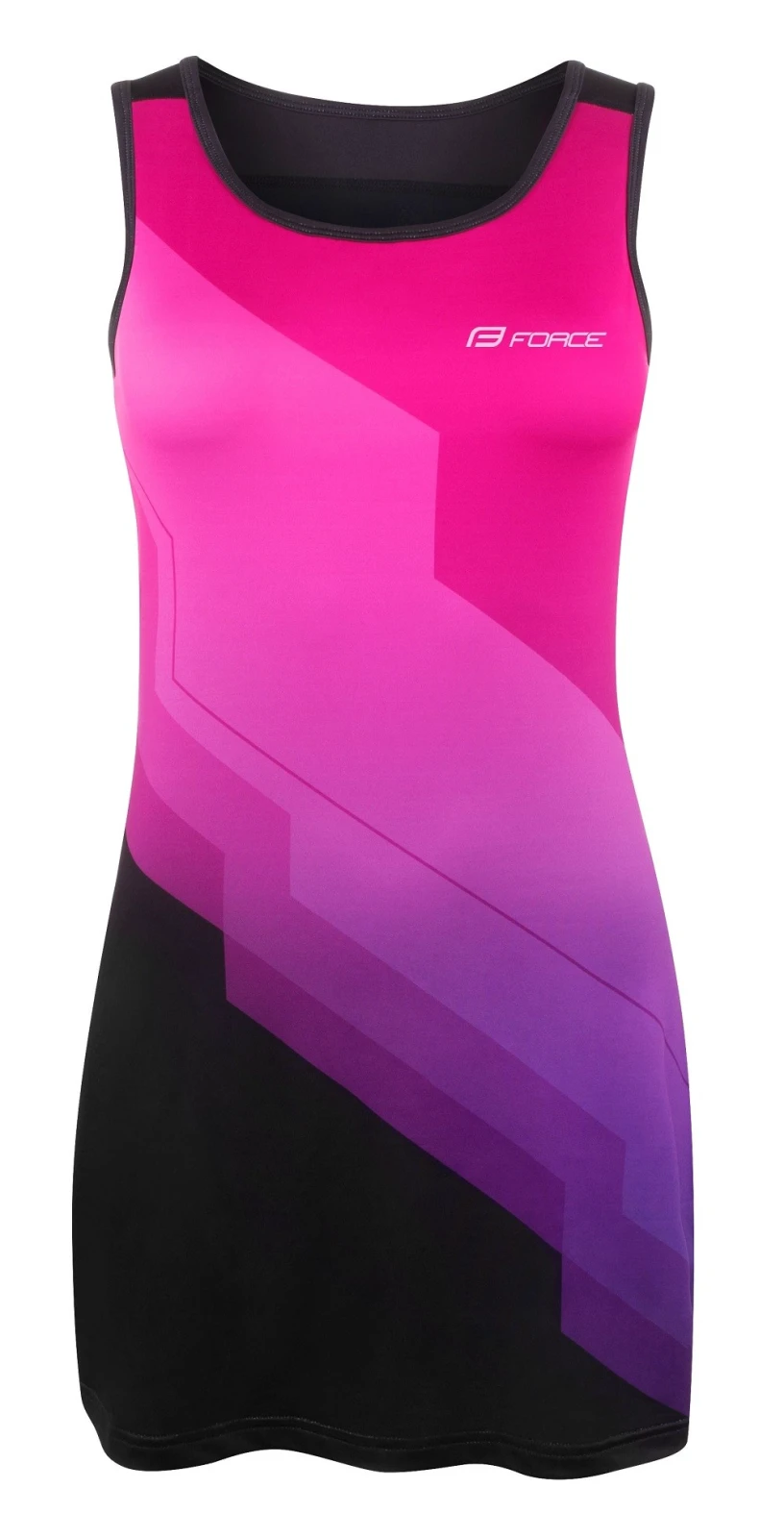 1. Rochie sport Force Abby roz negru M M