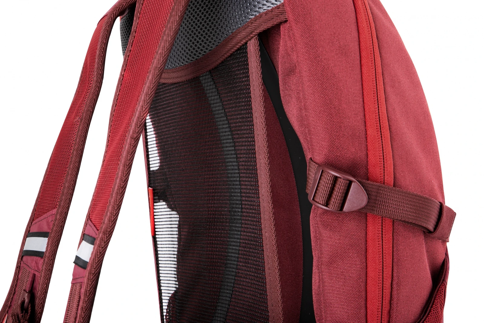 4. Rucsac Force Grade Plus 22L + rezervor 2L, rosu Visiniu