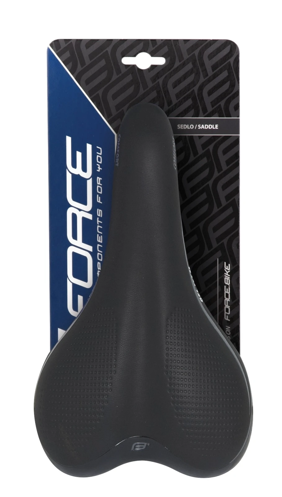 2. Sa bicicleta Force Comfort Gel Tech neagra