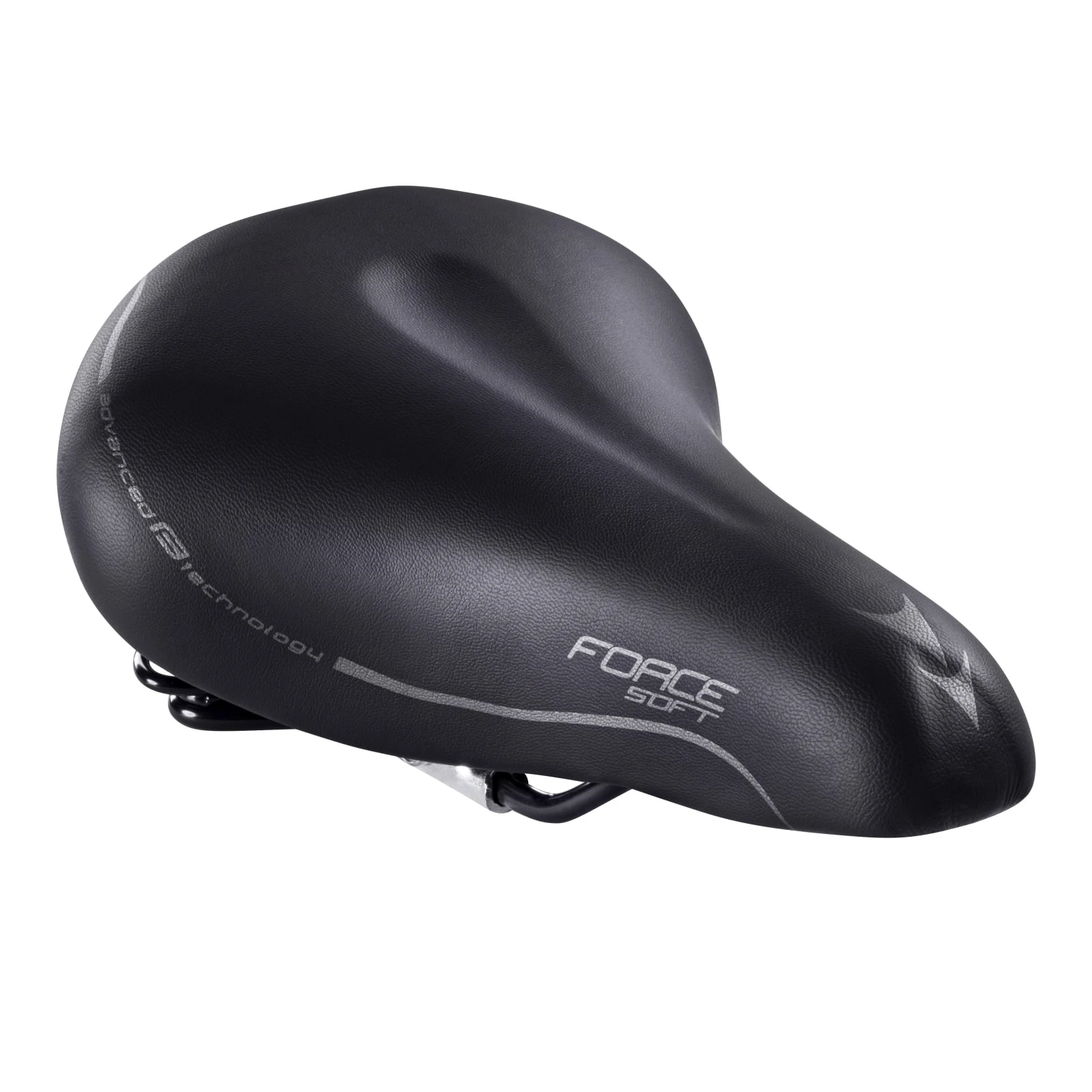 1. Sa Force Soft Lady cu arcuri, neagra