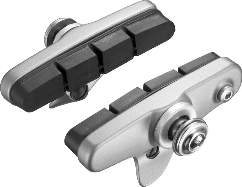 1. Saboti de frana Shimano R55C3, argintiu, 1 pereche