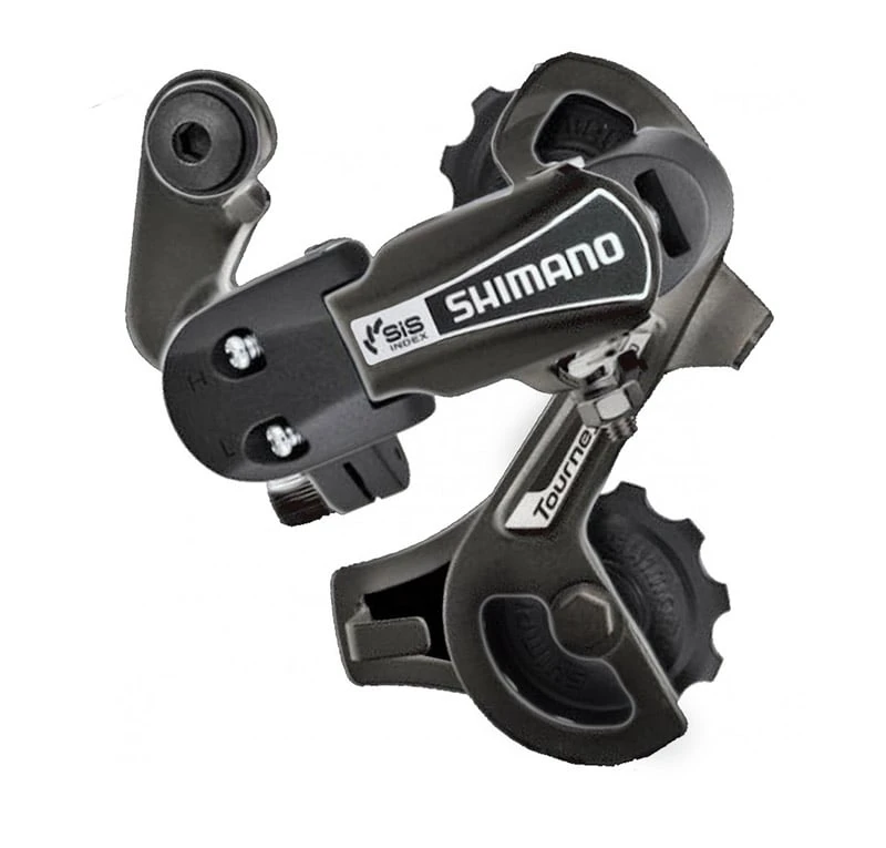 Schimbator spate Shimano Tourney RD-TY21-B-SS, 6 viteze, prindere directa, Negru, neambalat Patina scurta (SS), prindere directa, Negru - 107875