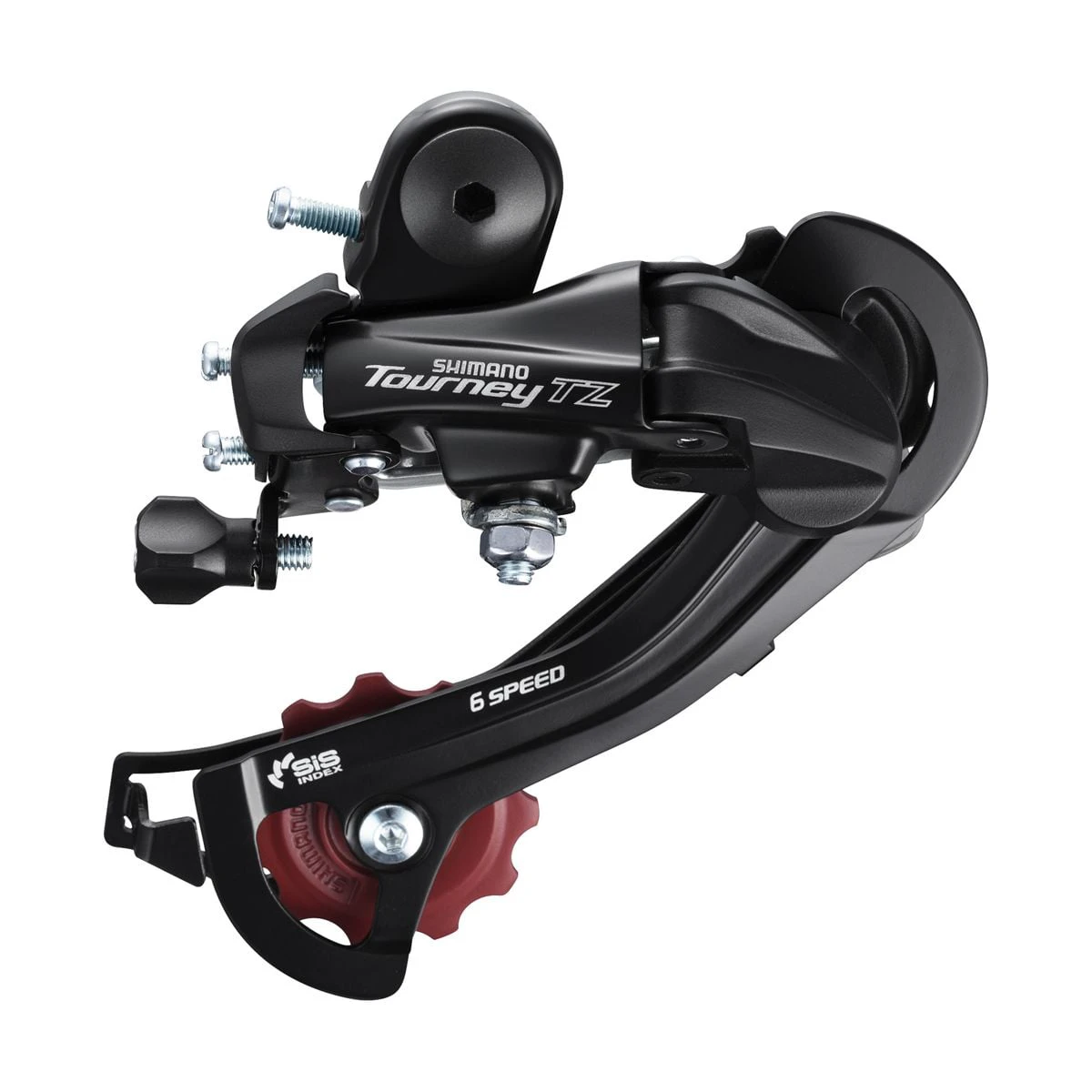 1. Schimbator spate Shimano Tourney RD-TZ500-GS 6 vit Prindere pe Ureche