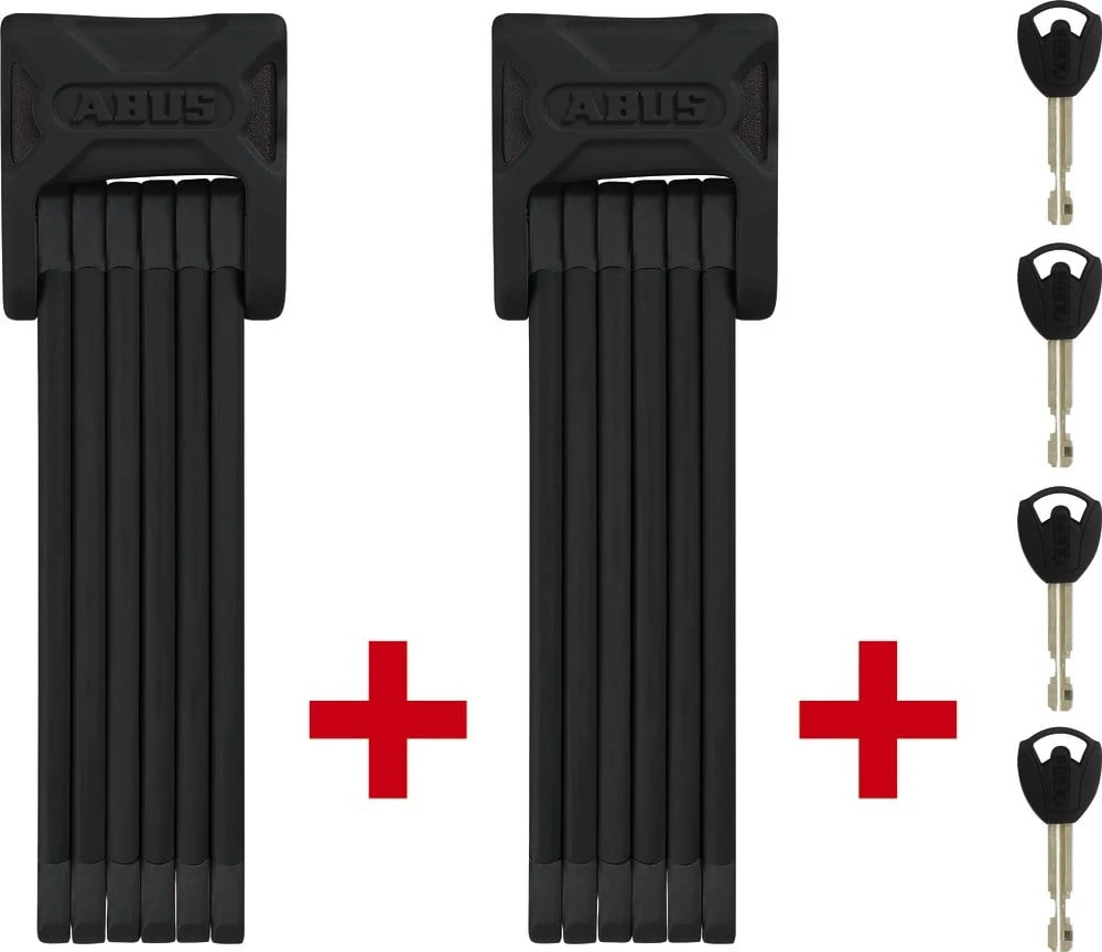 1. Set 2 Antifurturi Abus Bordo 6000 90 Twinset SH 90cm