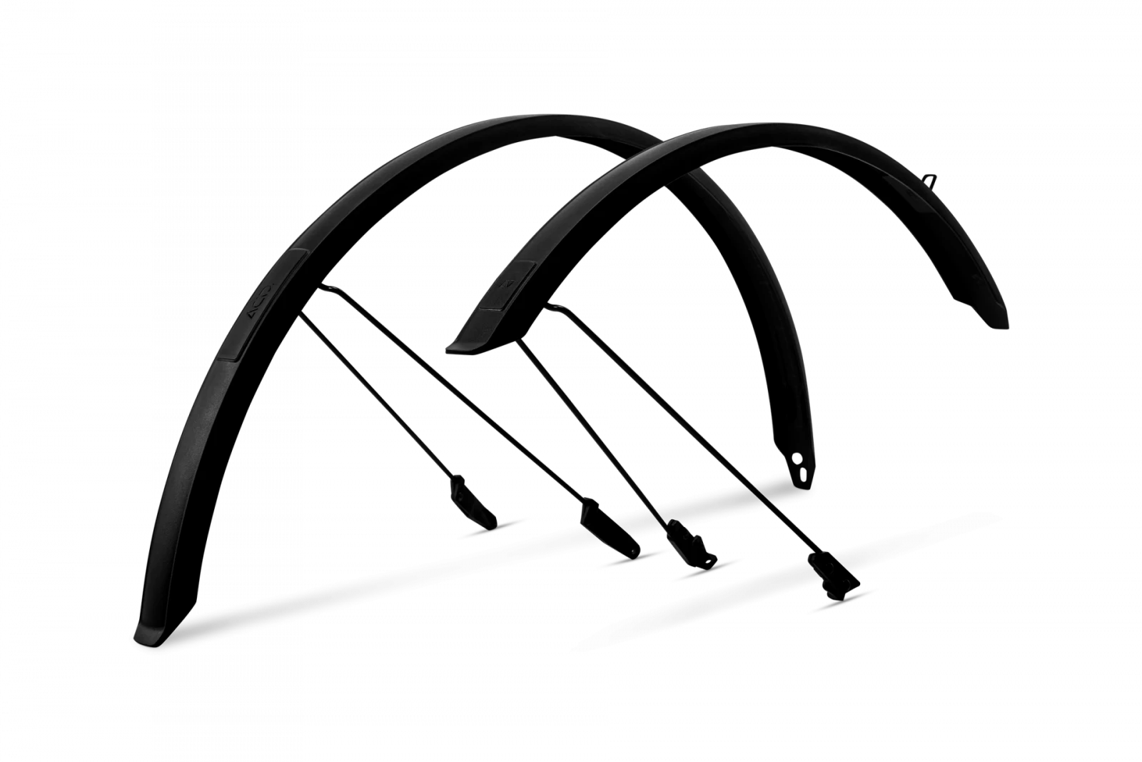 1. Aparatori Acid Mudguard Set 45 28 BB Mount 2.0 Black
