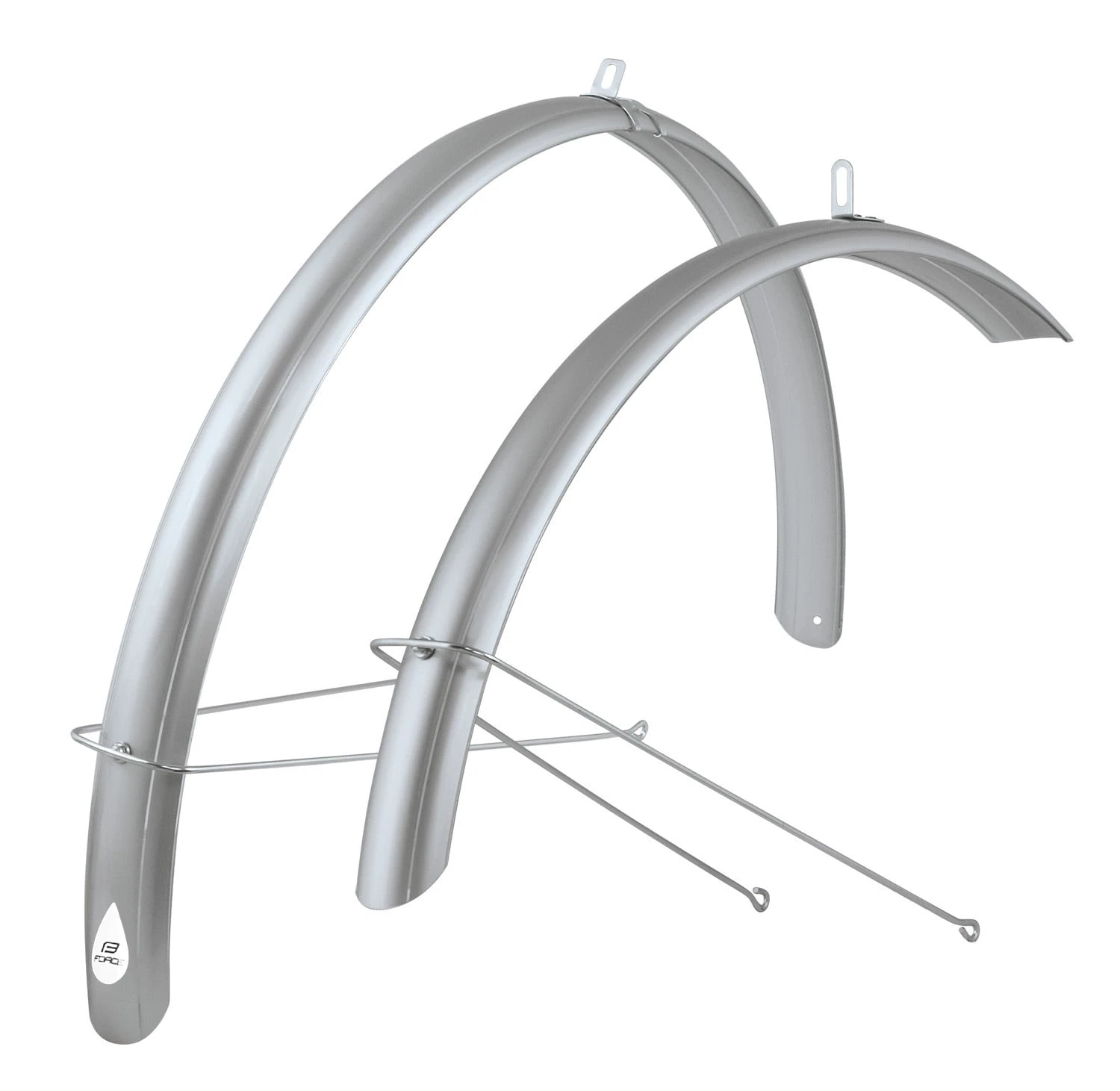 1. Set aparatori Force AluFlex Trekking 28 argintii
