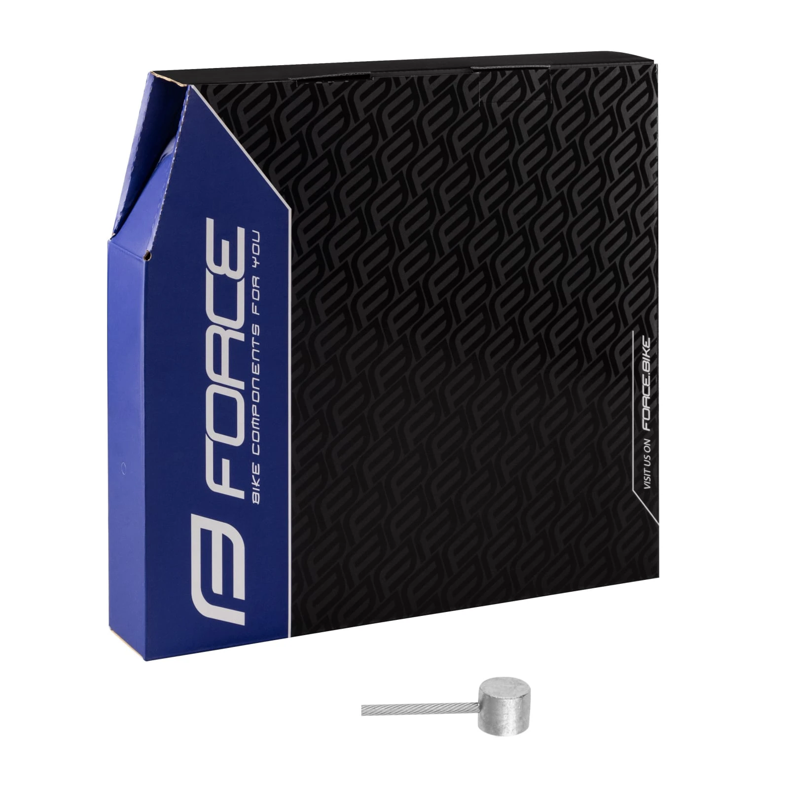 1. Set cabluri frana Force MTB Stainless Box, lungime 0.75m, grosime 1.5mm