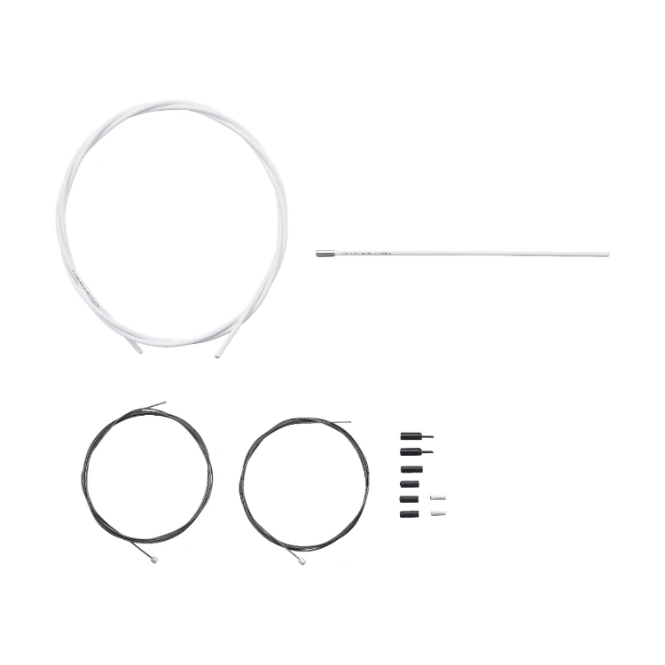 2. Set cabluri si camasi schimbator Shimano OT-RS900 OptiSlick, Alb Alb