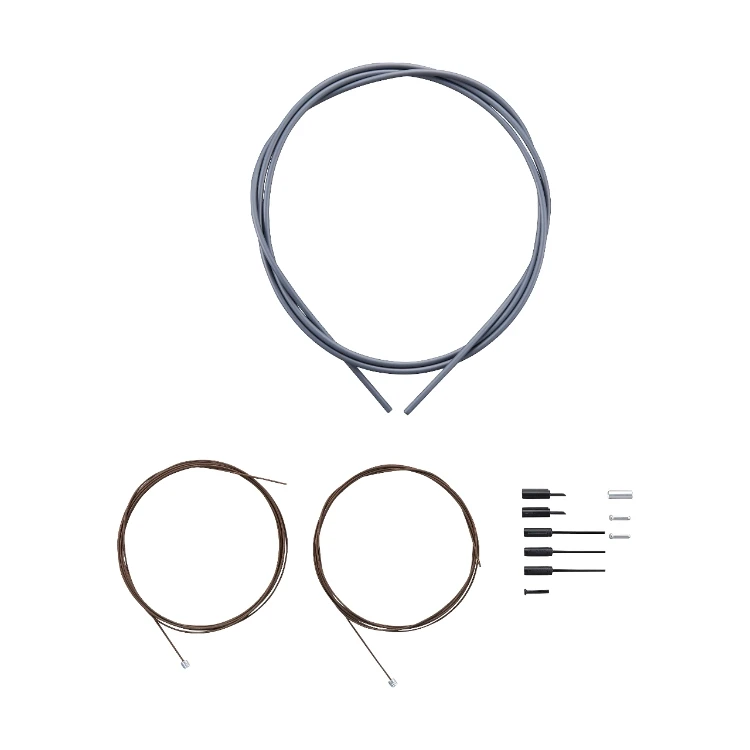 2. Set cabluri si camasi schimbator Shimano Road Polymer Coated Antracit Antracit