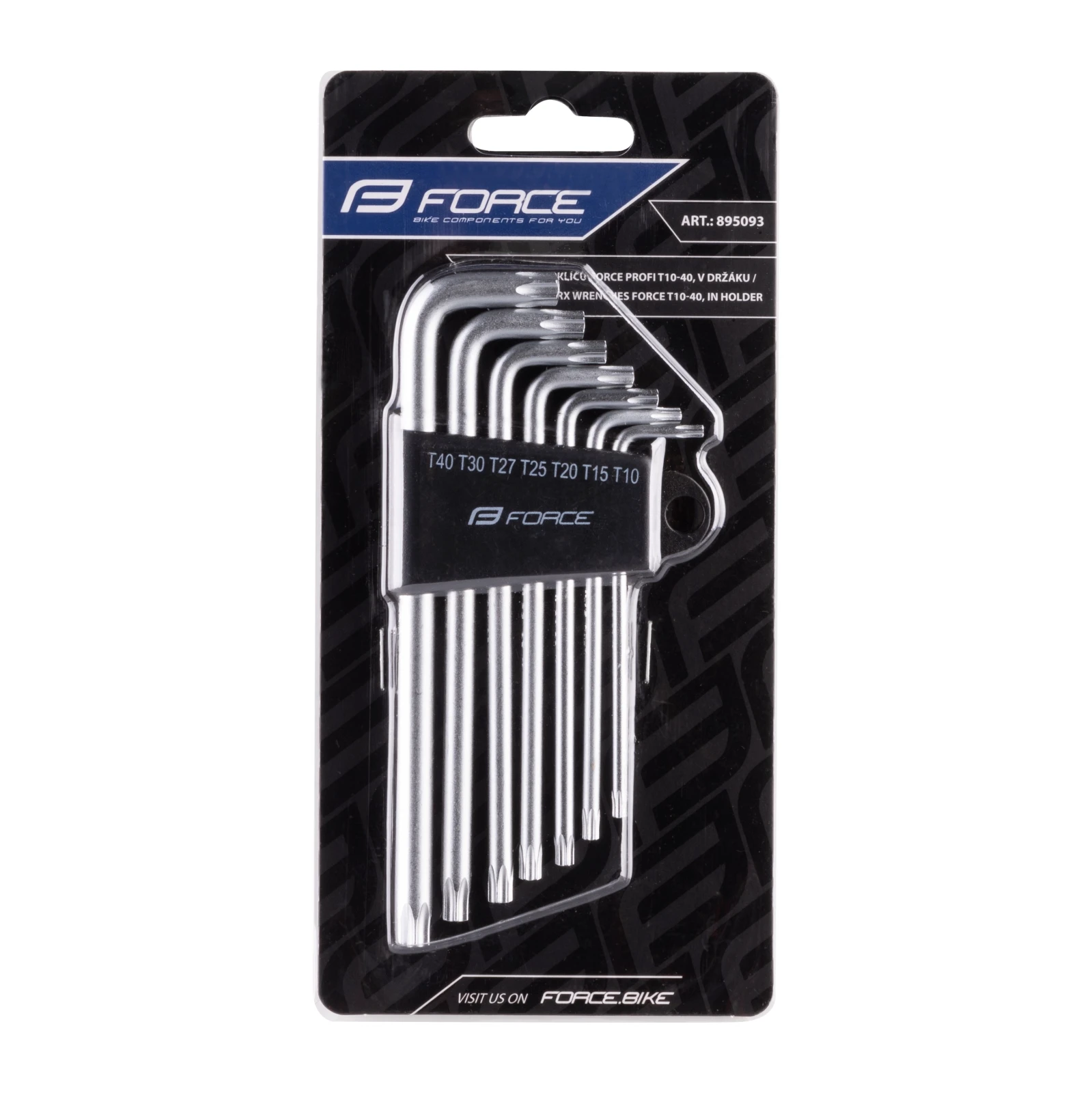 2. Set chei Torx Force T10-40, cu suport de depozitare