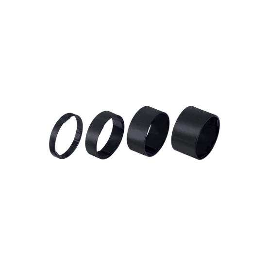 Set distantiere furca BBB BHP-36 LightSpace 1 1 8 inch, 5 10 15 20mm, negru mat Negru - 127667
