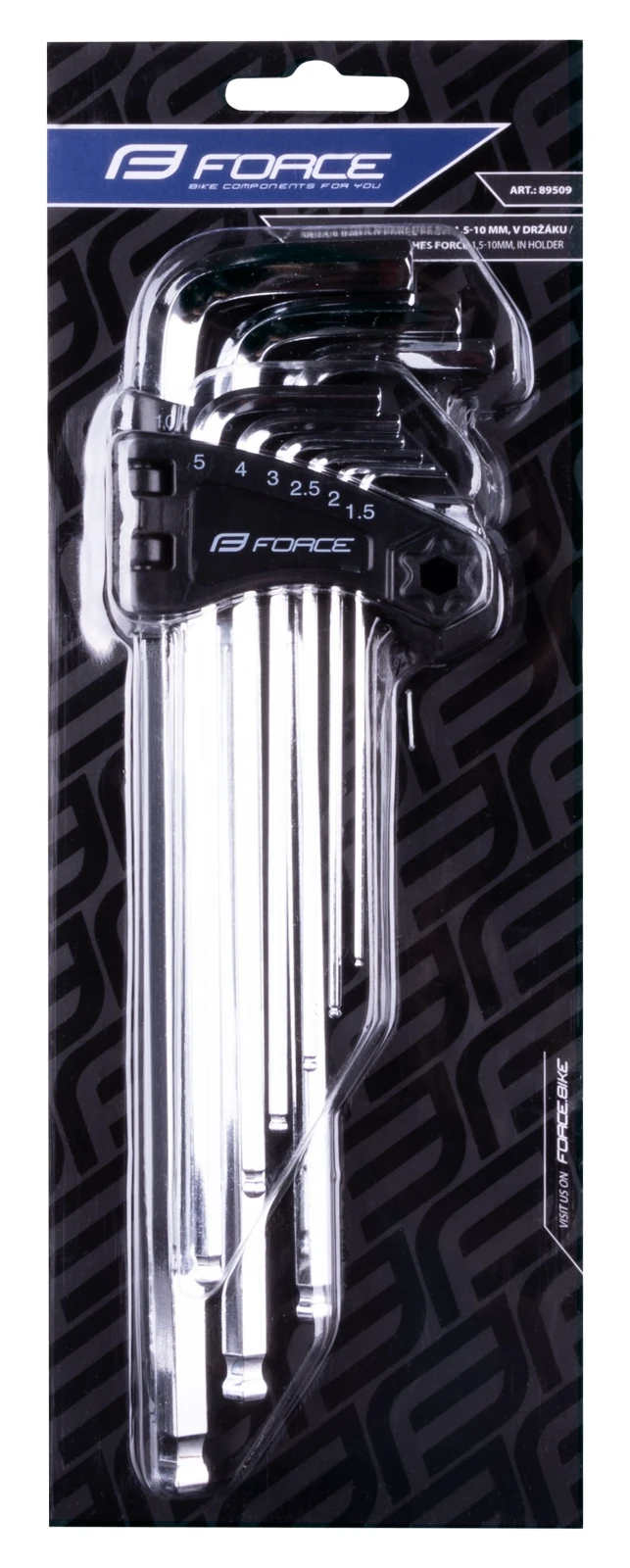 3. Set imbus Force 9 1.5-10mm cu suport
