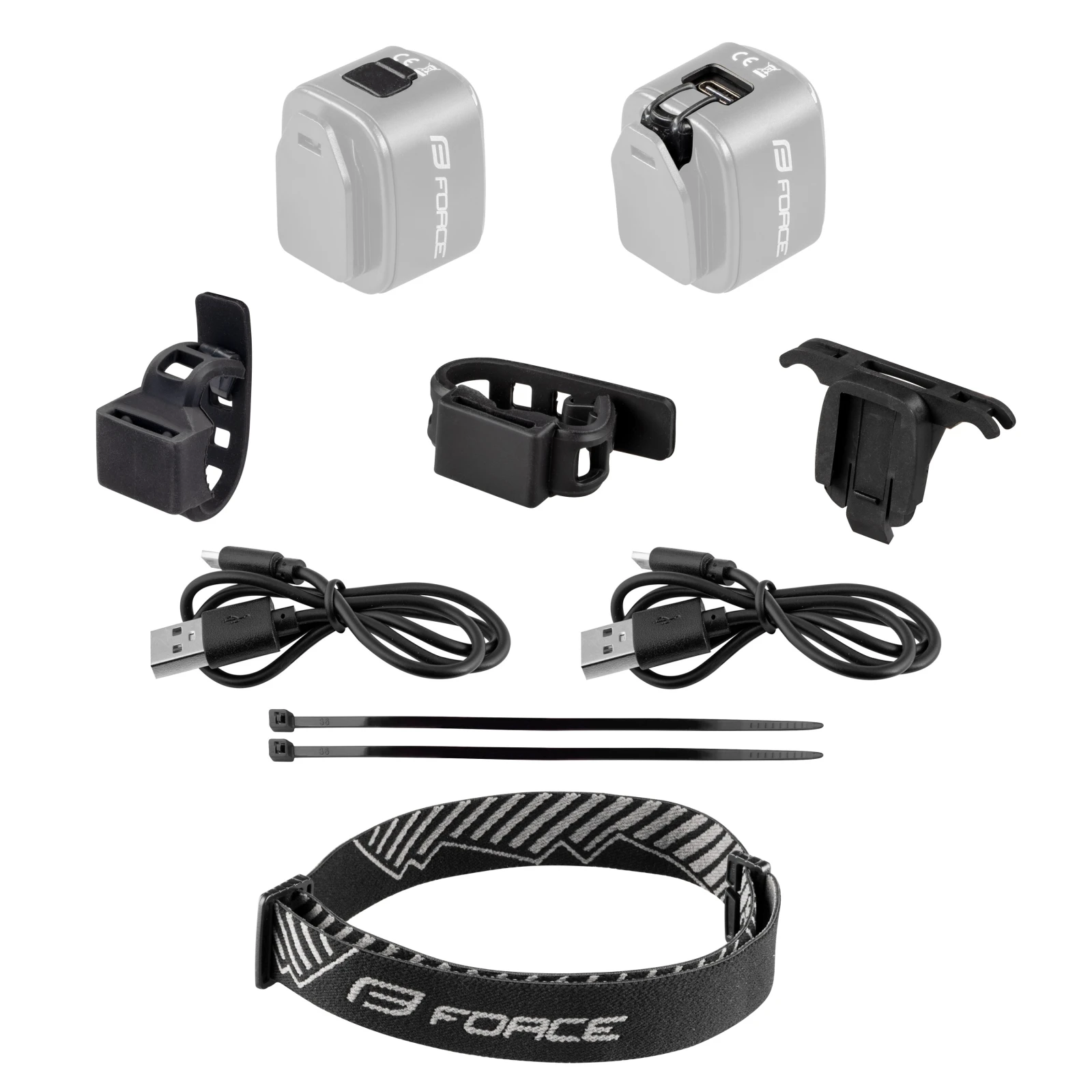 2. Set lumini Force Flea USB