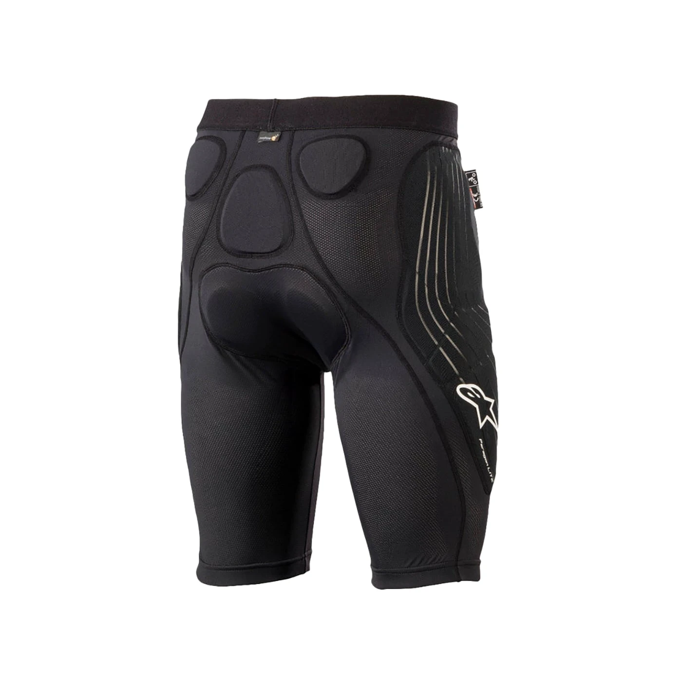 2. Short de protectie Alpinestars Paragon Lite Youth, pentru copii, negru, L XL L/XL