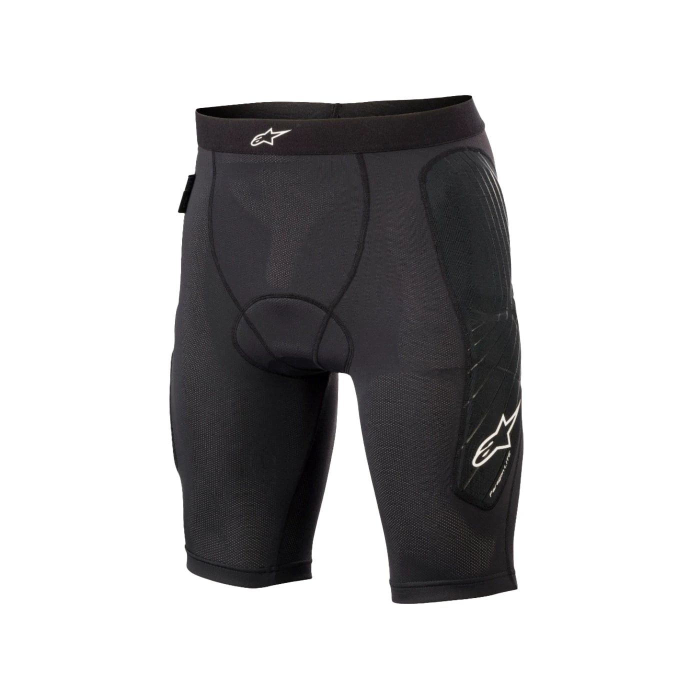 1. Short de protectie Alpinestars Paragon Lite Youth, pentru copii, negru, L XL L/XL
