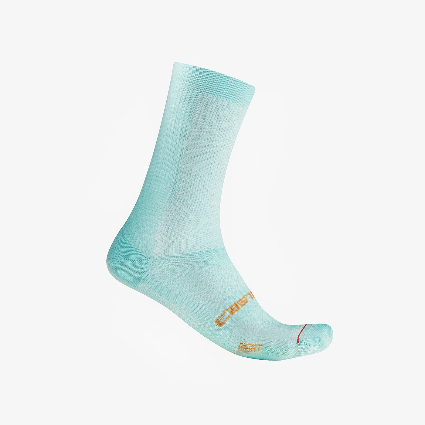 Sosete Castelli Espresso 18, unisex, albastru piscina, L XL, 40-43 Albastru Piscina, 40-43 - 111458