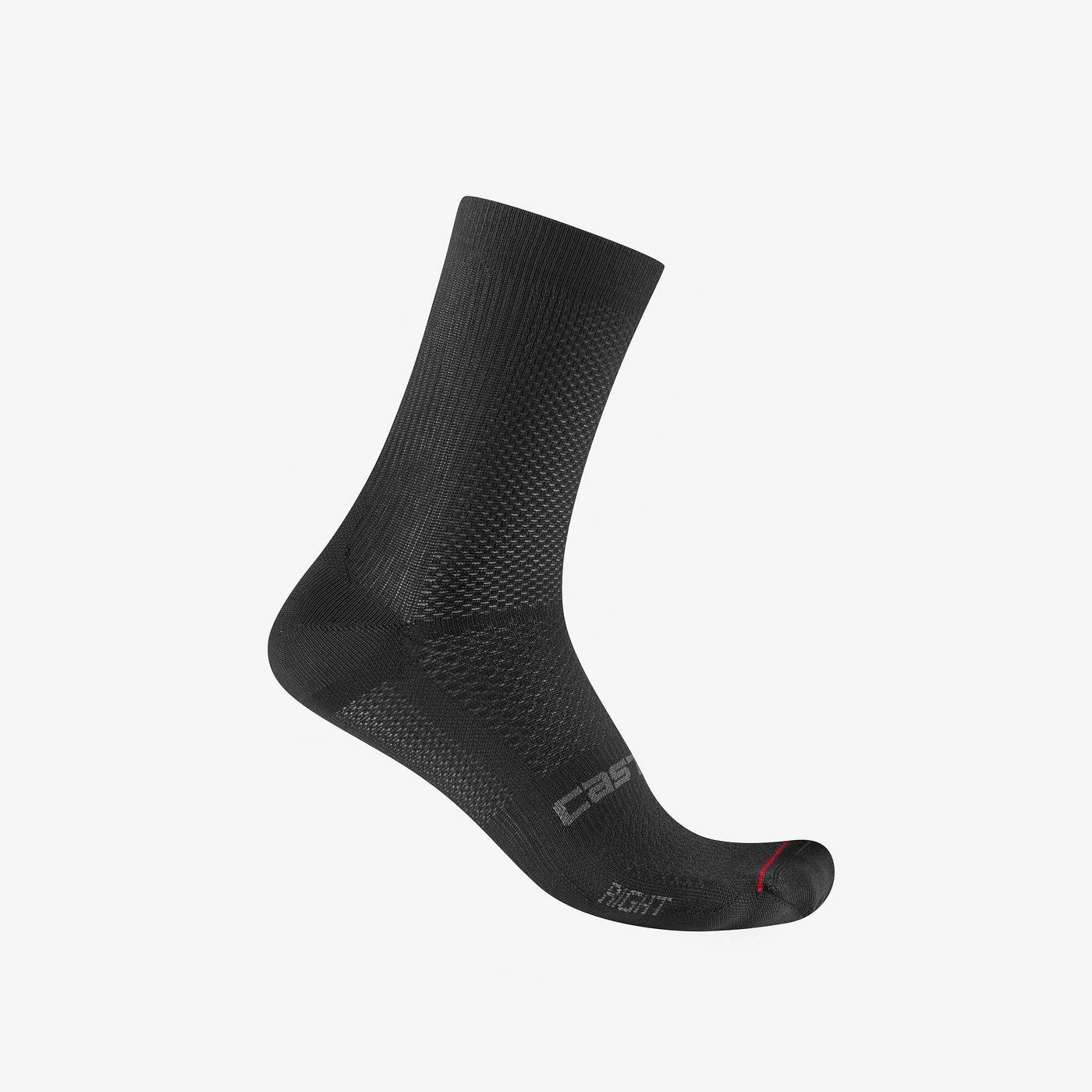 Sosete Castelli Espresso 2 W 12, de dama, negru, L XL L/XL, Negru, 39-41 - 111478