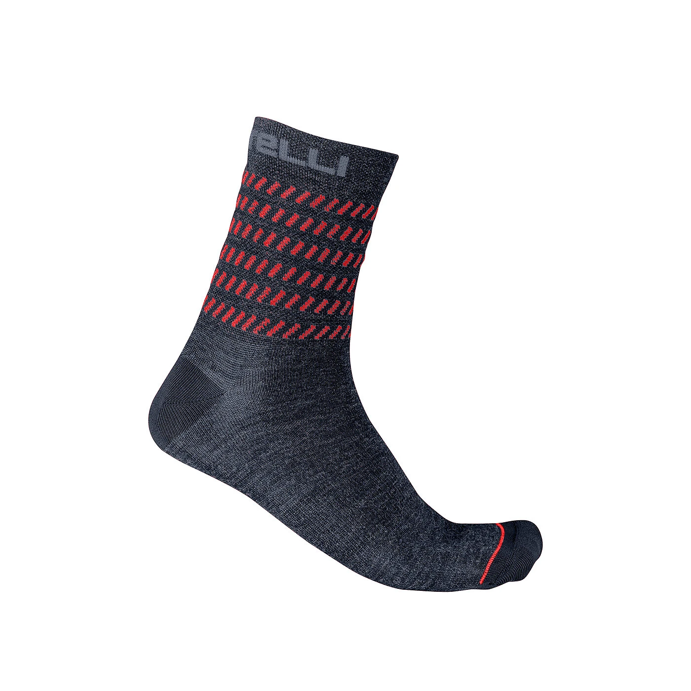 Sosete Castelli Go 15, Bleumarin Rosu, S M, 36-39 36-39, Bleumarin/Rosu - 106029