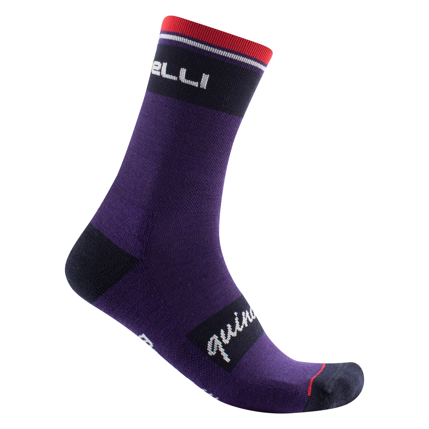 Sosete Castelli Quindici Soft Merino, Mov, L XL, 40-43 40-43, Mov - 107127